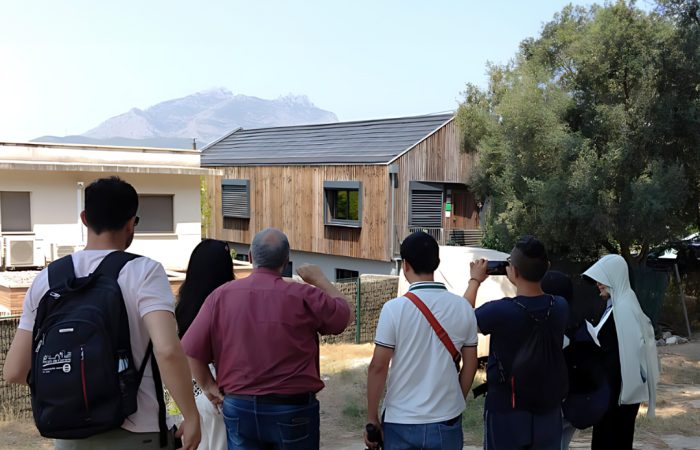Construcción en madera y estándar Passivhaus: jornada intensiva con estudiantes chinos de la UPC EPSEB